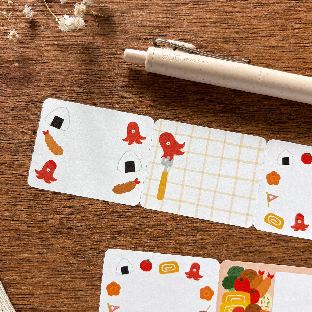 Papier Platz / Roll Sticky Note - Bento Box