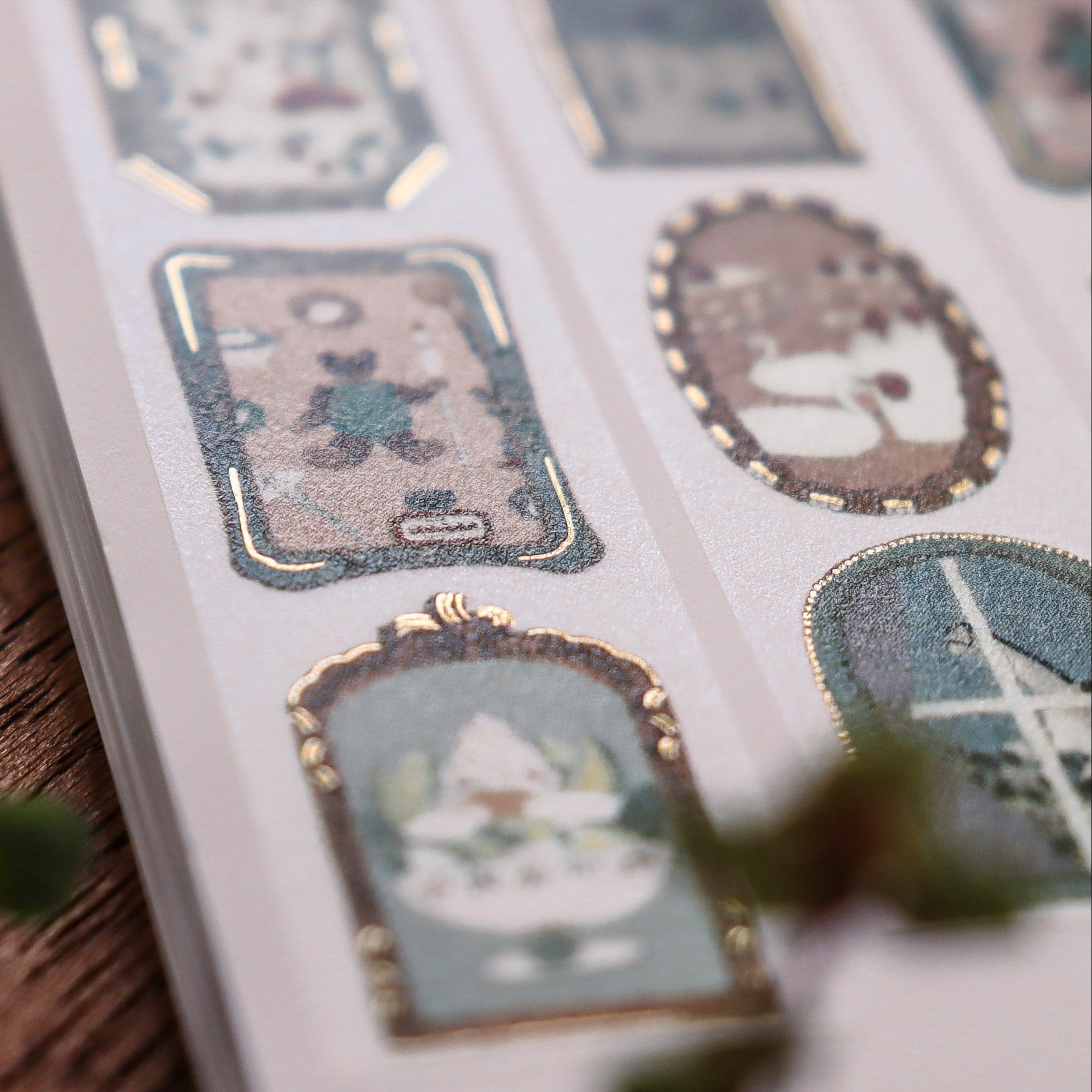 トビマツショウイチロウ / マスキングテープ「箔入りframe」