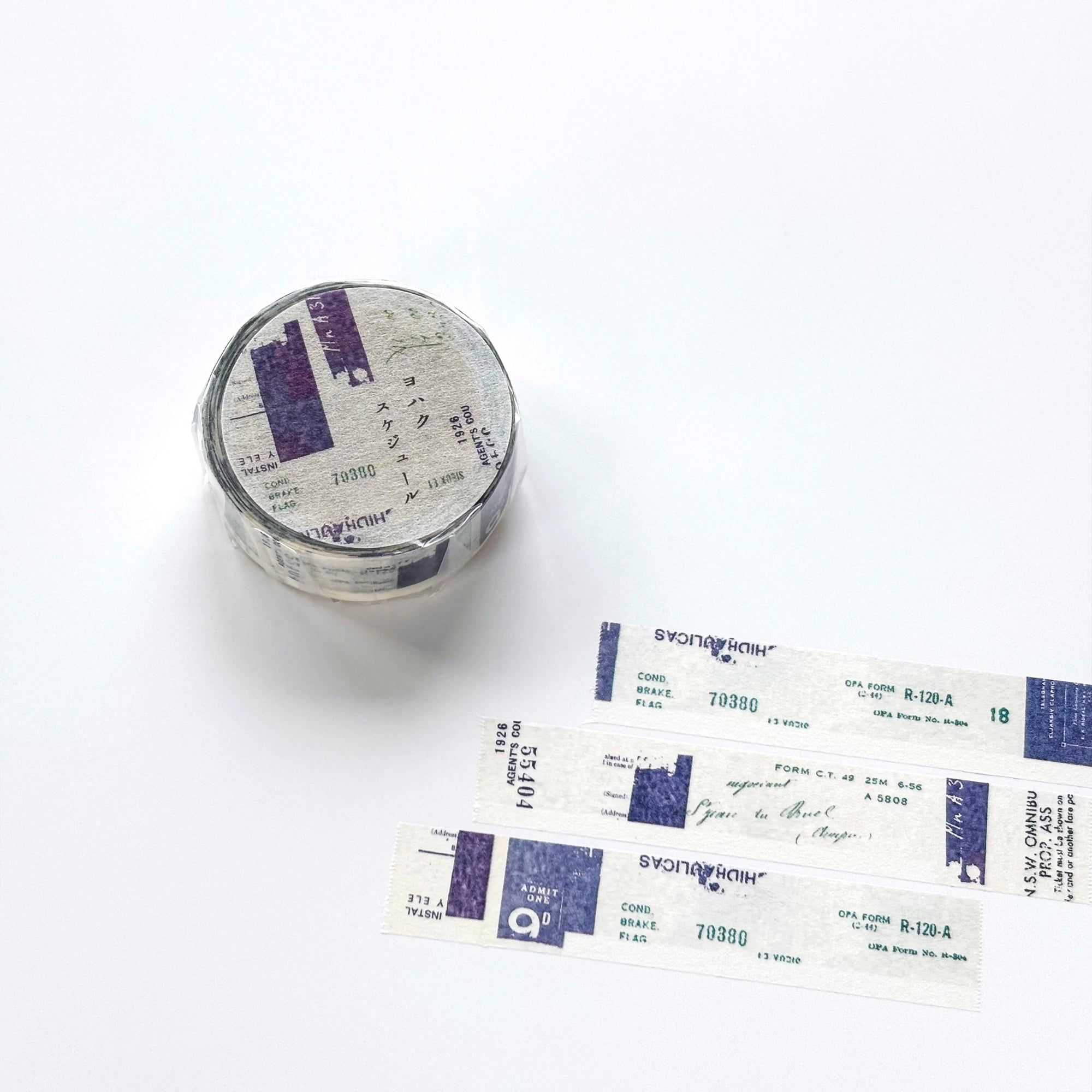 Yohaku / Washi Tape - Schedule
