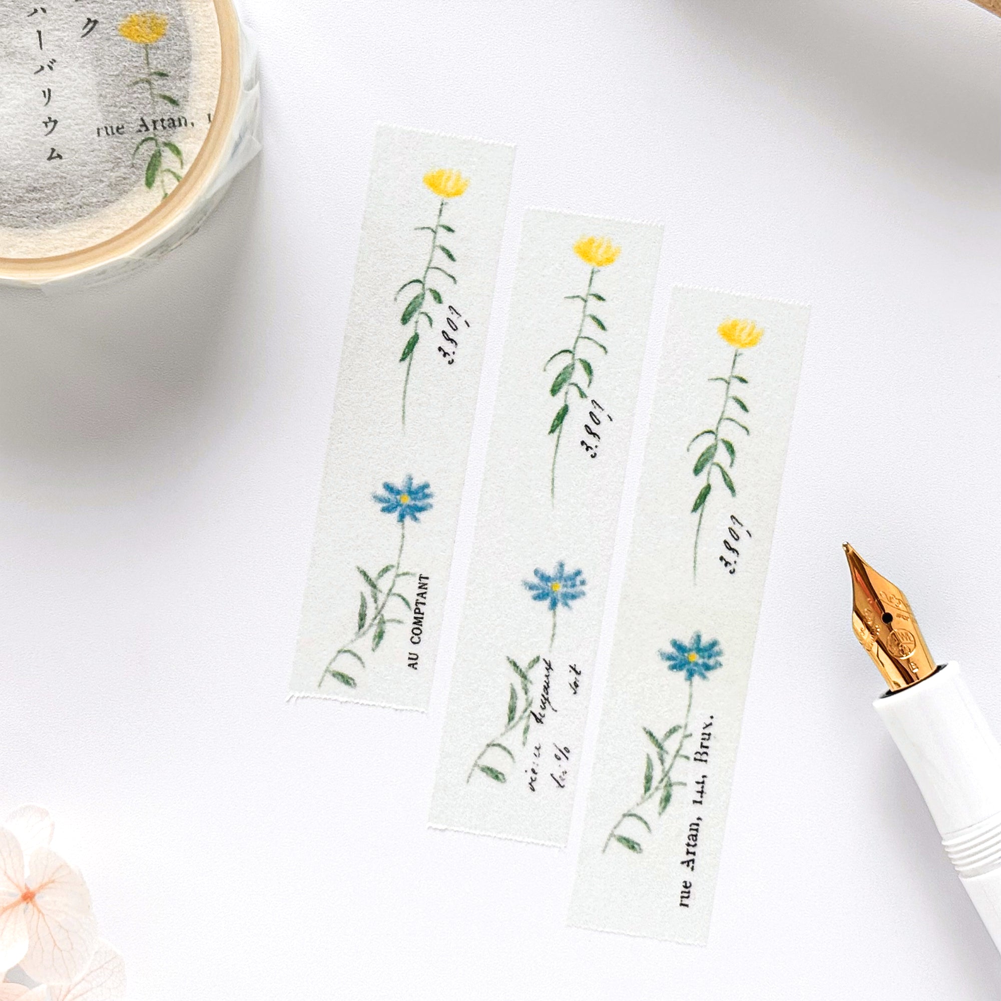 Yohaku / Washi Tape - Herbarium