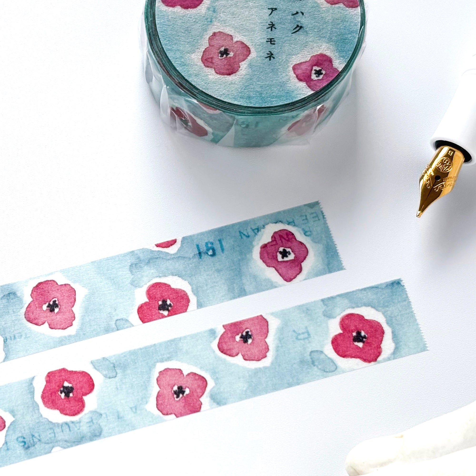 Yohaku / Washi Tape - Anemone