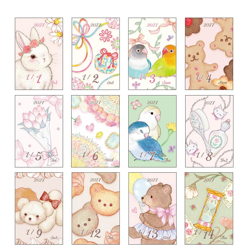 [2027] Miki Takei / Mini Himekuri Calendar - One-day-a-page
