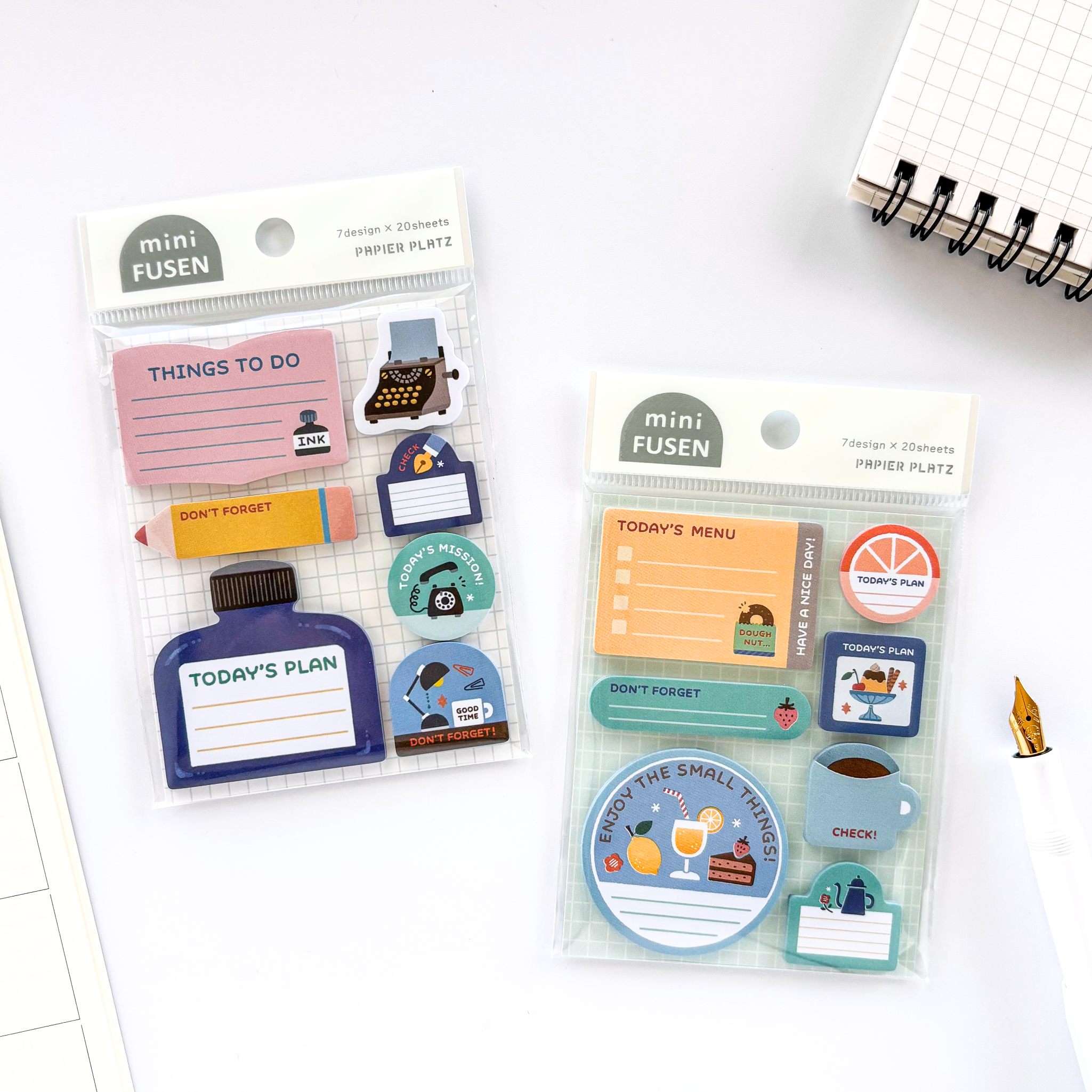 eric / ミニ付箋「Stationery」