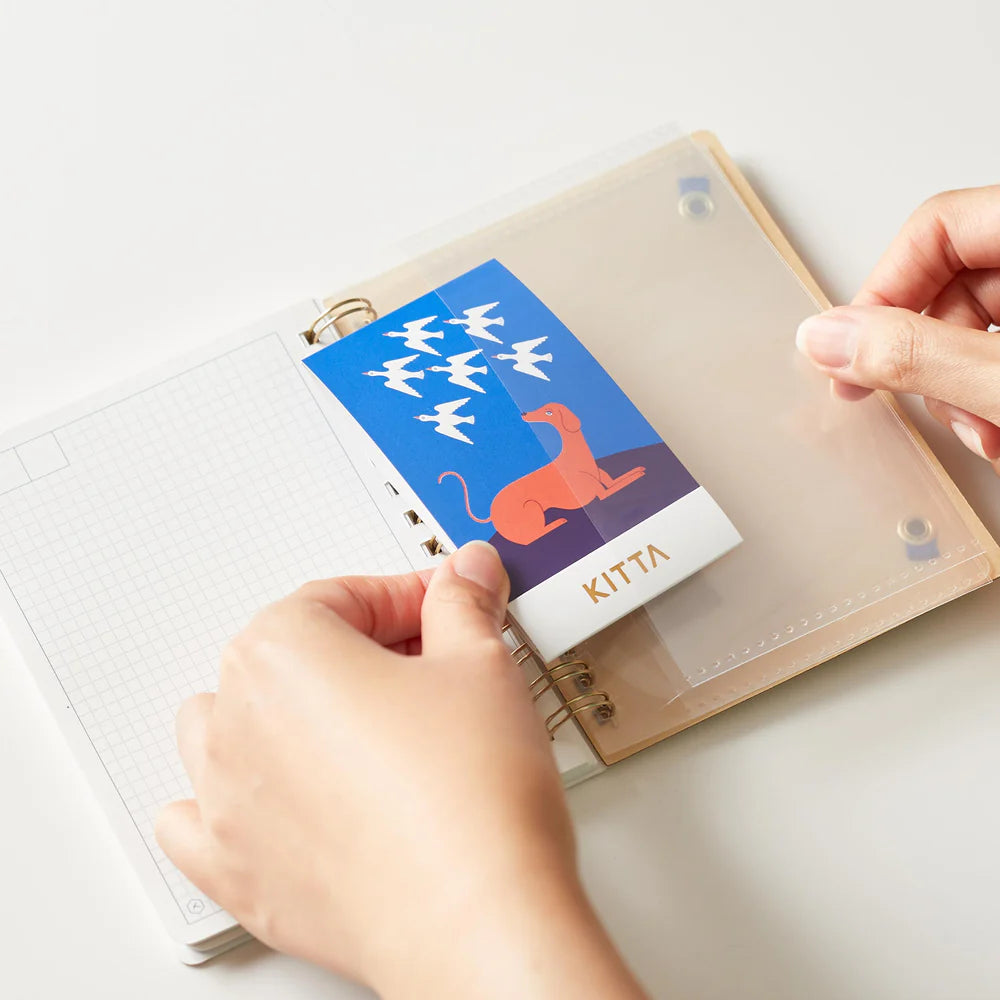 HITOTOKI / Passport Size Notebook - Cookie