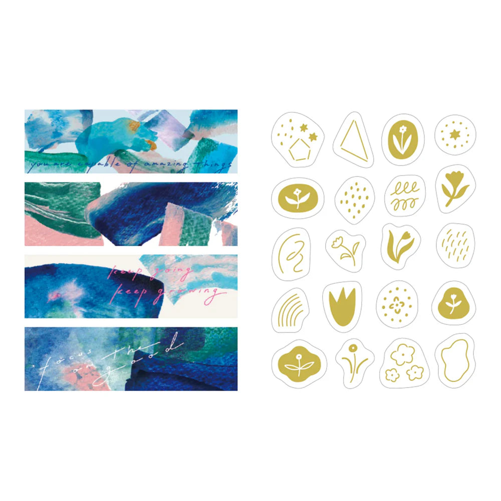 KITTA COLLAGE「メッセージ（ゴールド箔）」