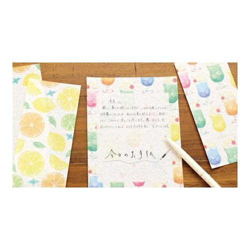 Furukawa Paper / Today's Letter Set - Cream Soda