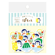 Flake Stickers - Penguin Loves Summer Sweets