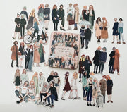 Sticker Set - You and Me (25 pieces)