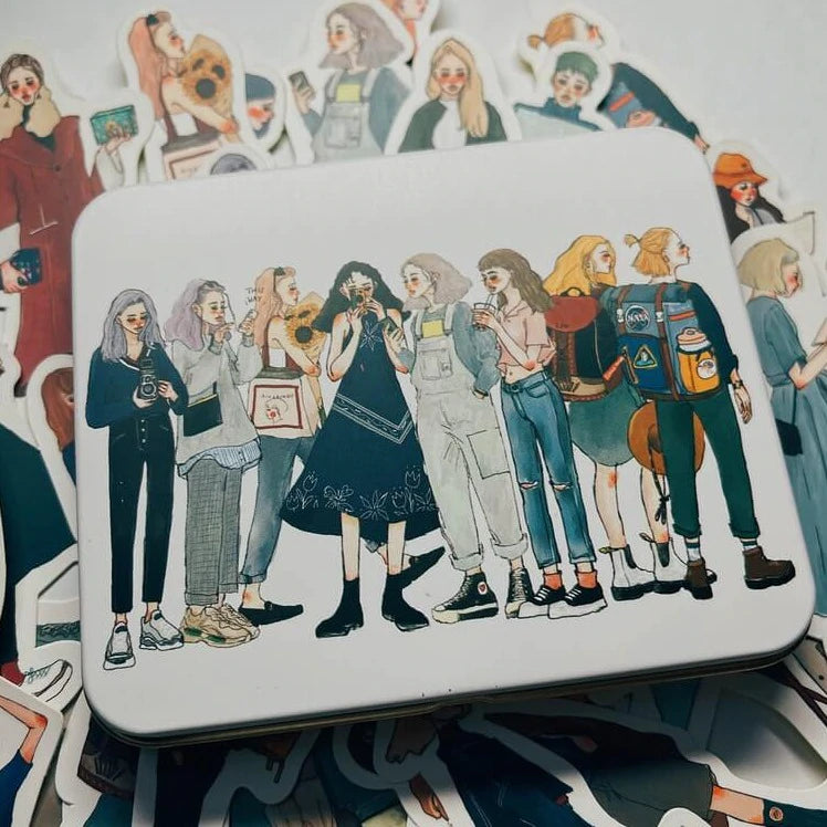 Sticker Set - Bon Voyage (30 pieces)