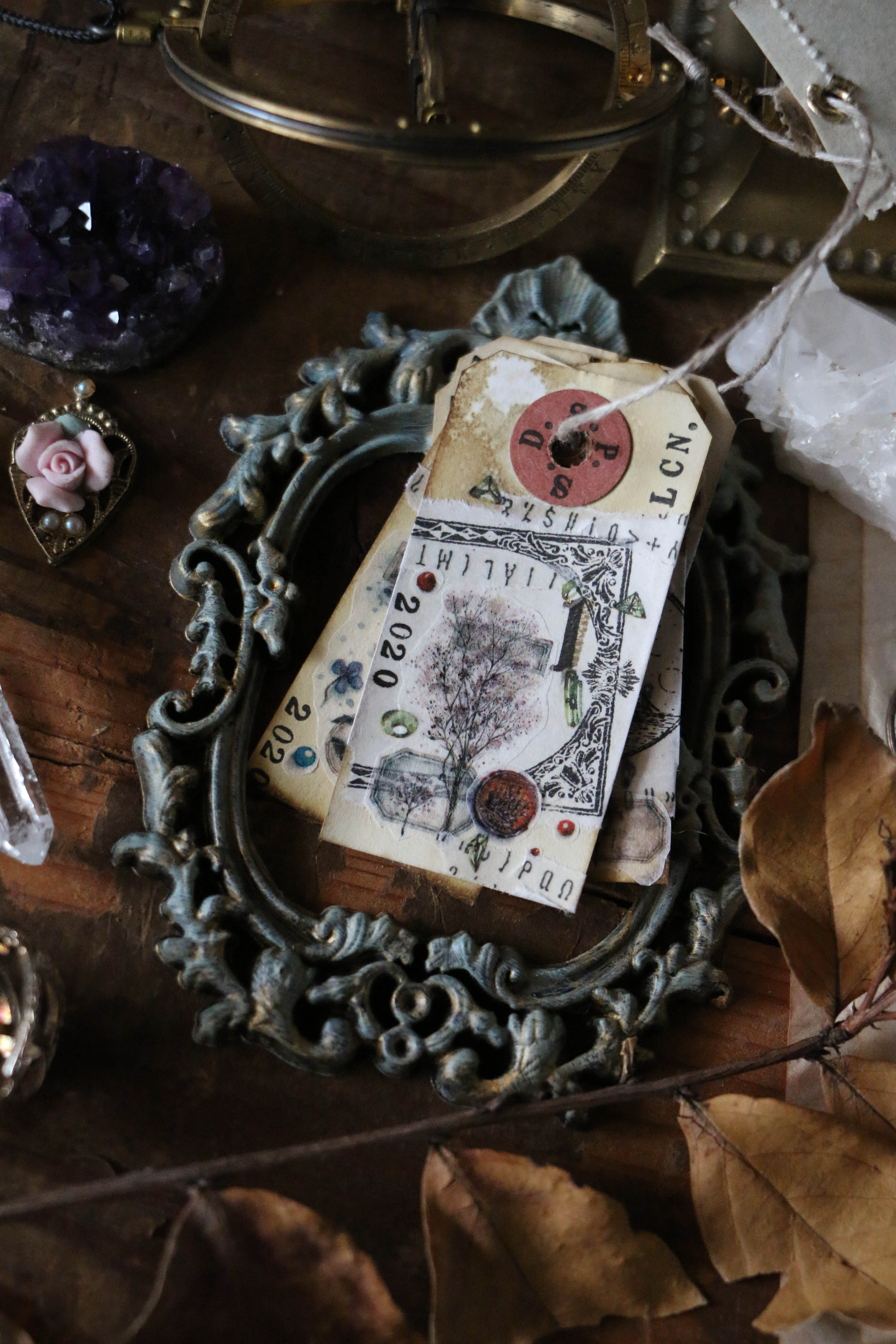 Lin Chia Ning Washi Tape - Antique Stamp
