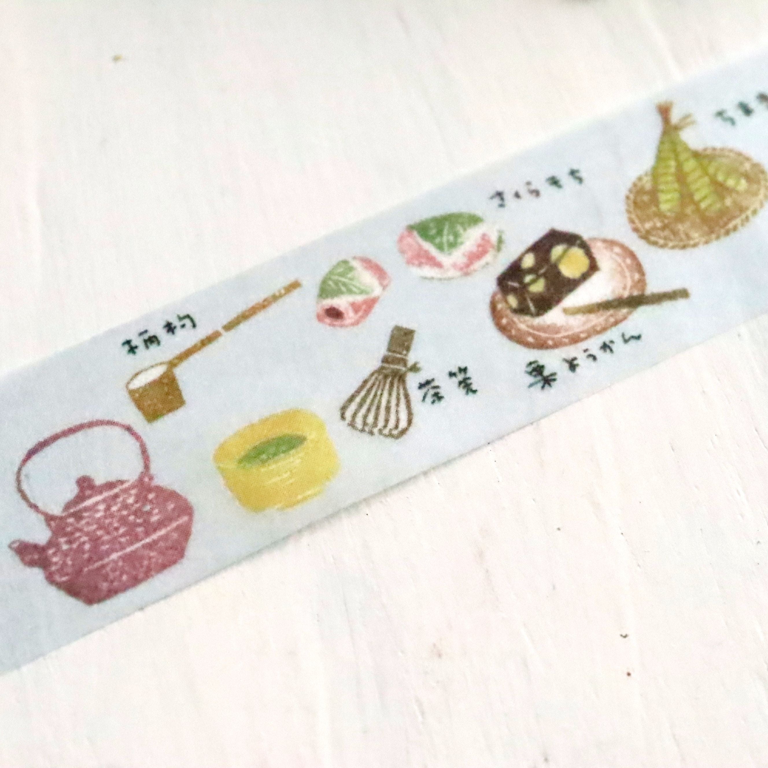 はんこどり / マスキングテープ「和菓子」