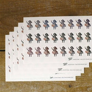 Match Girl Stickers (1 sheet)