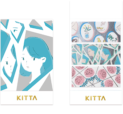 KITTA WIDE「ミラー (シルバー箔)」